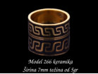 Model 266 keramika irina 7mm teina od 5gr